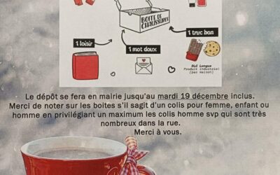 Boîte de Noël pour les plus démunis