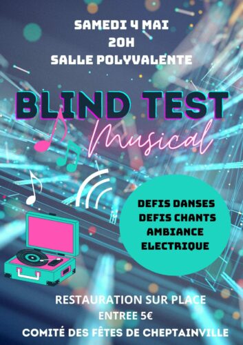 Blind test @ Salle polyvalente